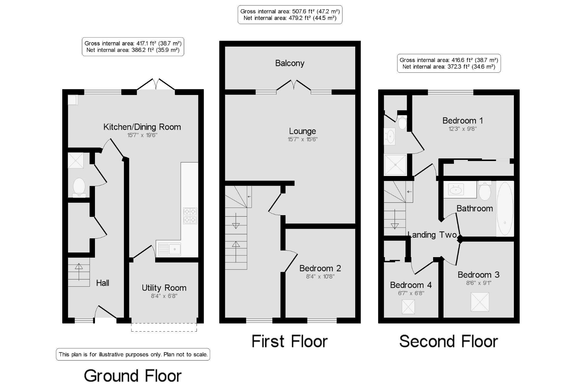 4 Bedrooms Terraced house for sale in Bridge Mill Court, Chorley, Lancashire, . PR6