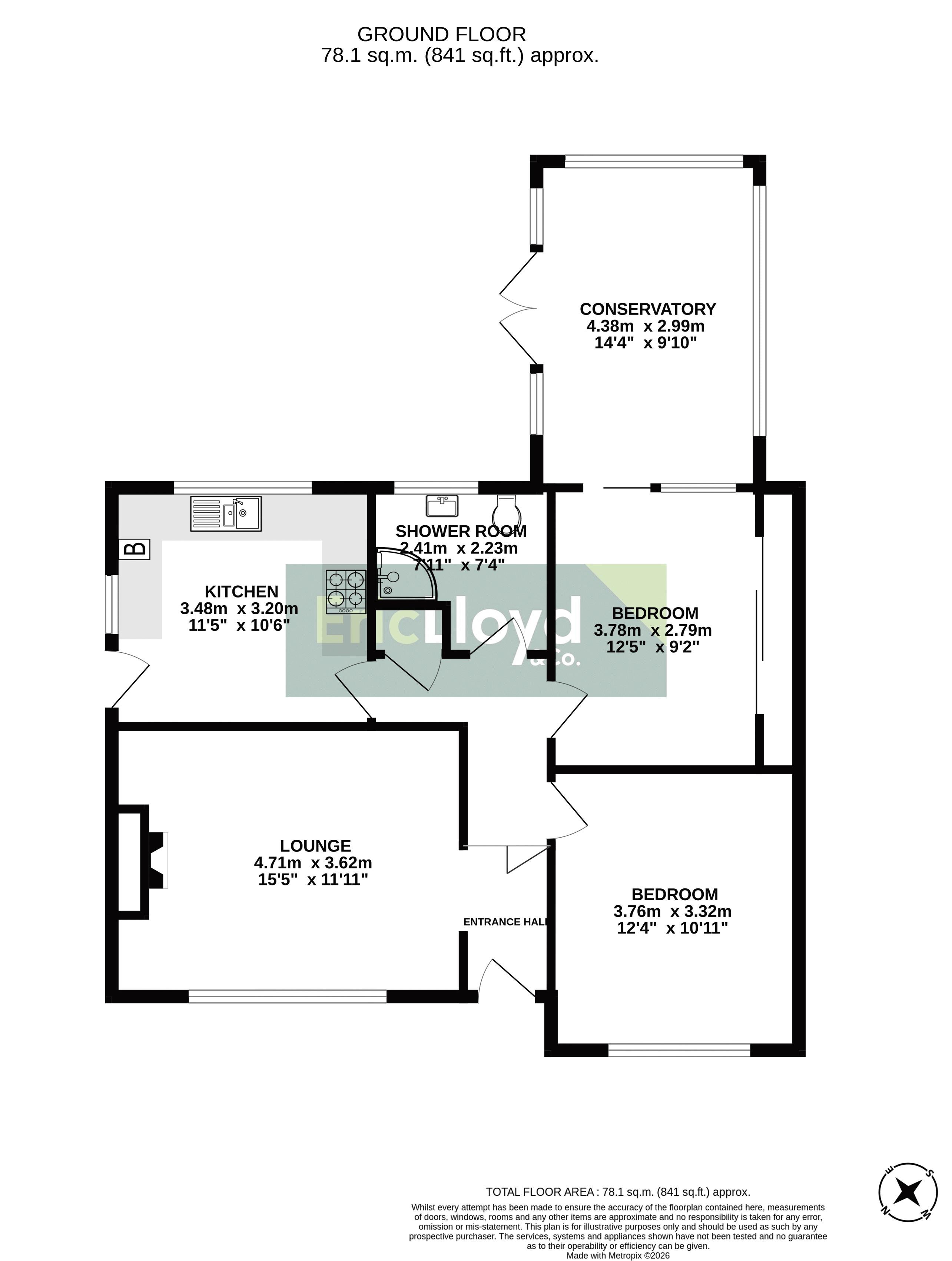 Cambridge Road, Brixham floorplan