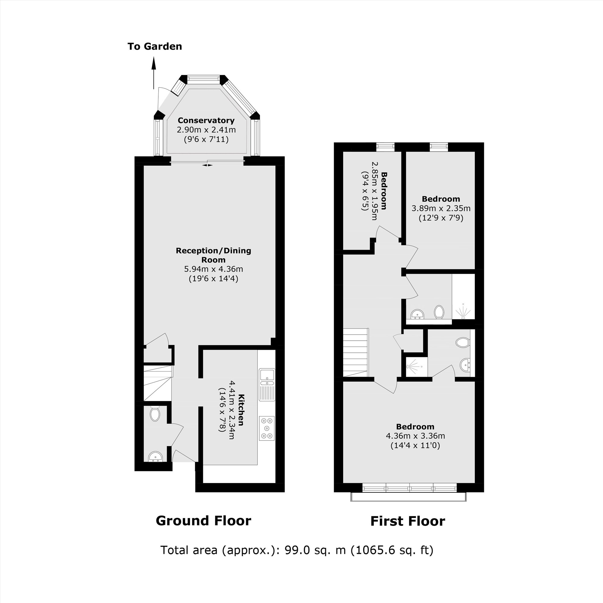 15, Eleanor Close, London floorplan