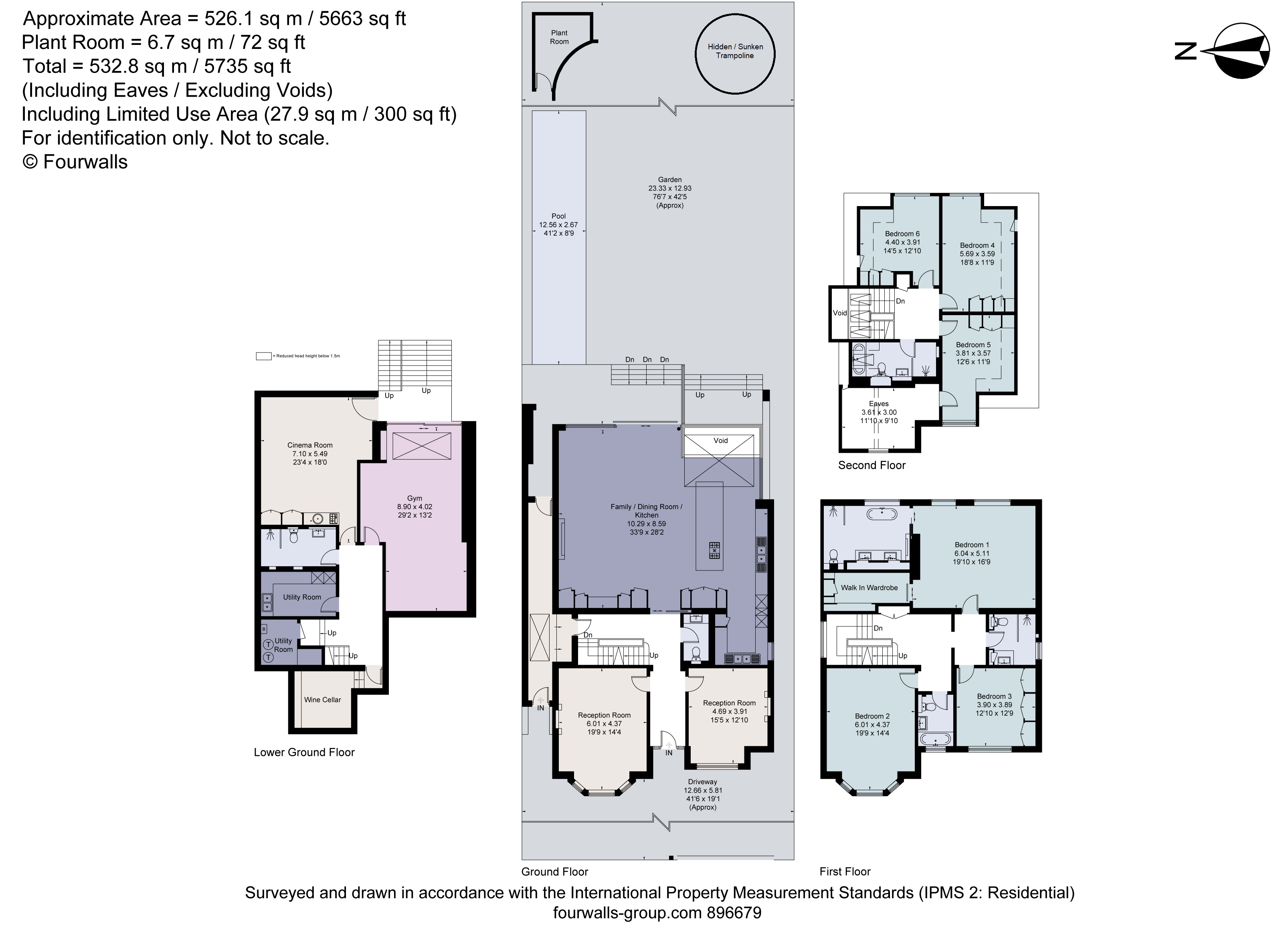 5, Larpent Avenue, London floorplan