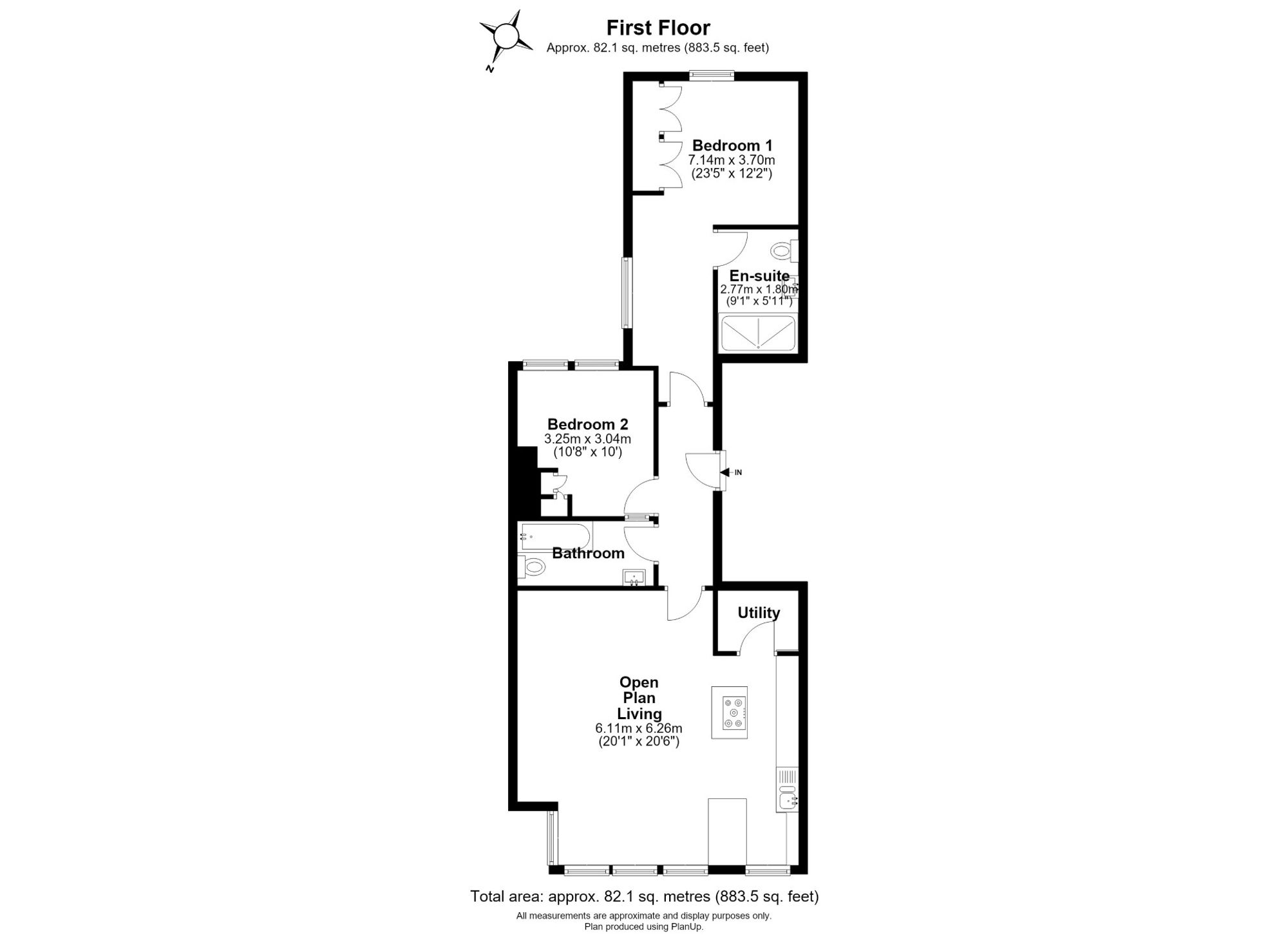 Flat 3, 22 Harlow Moor Drive, Harrogate floorplan