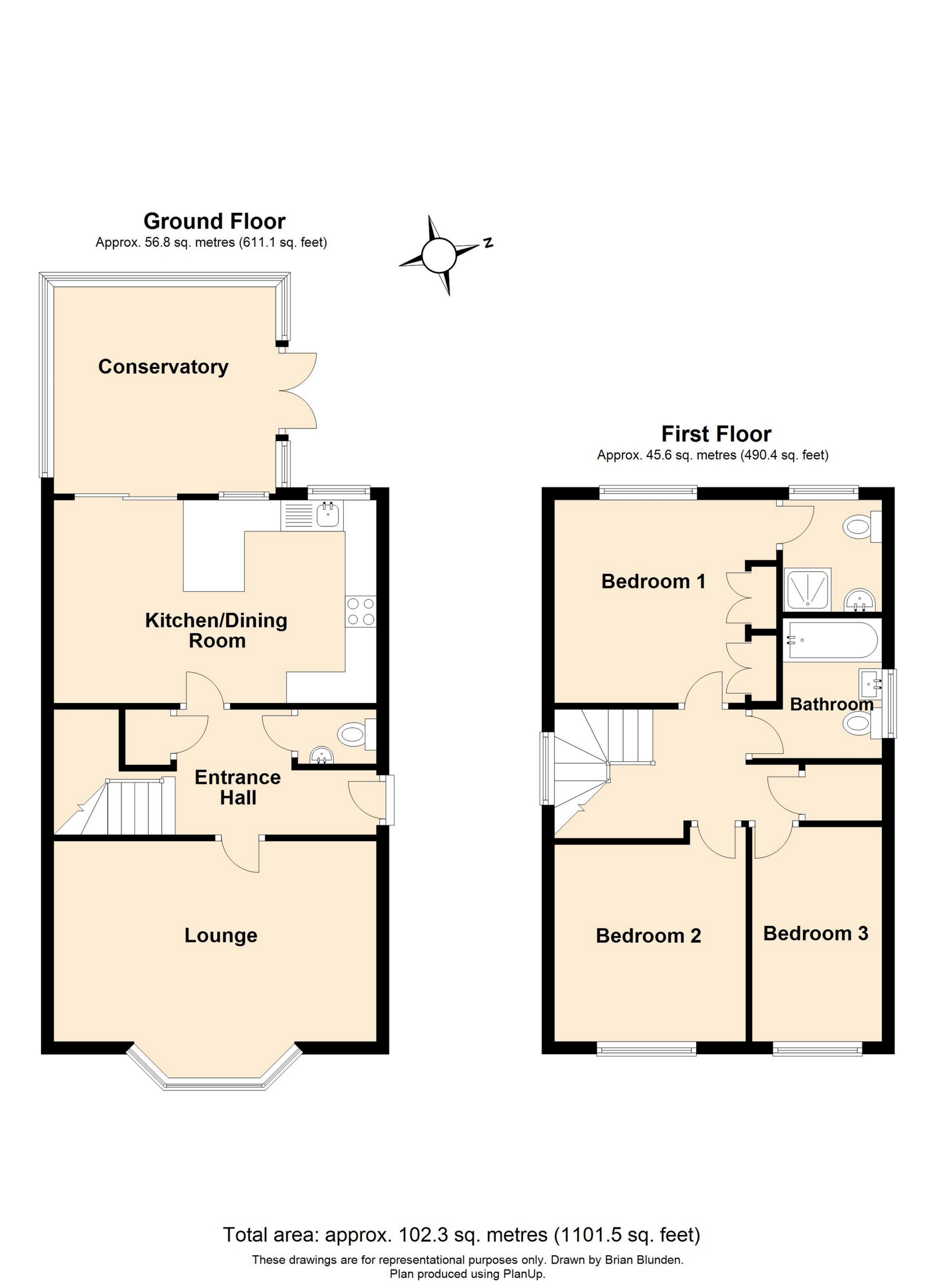 3 Bedrooms Detached house for sale in Pagewood Close, Maidenbower RH10