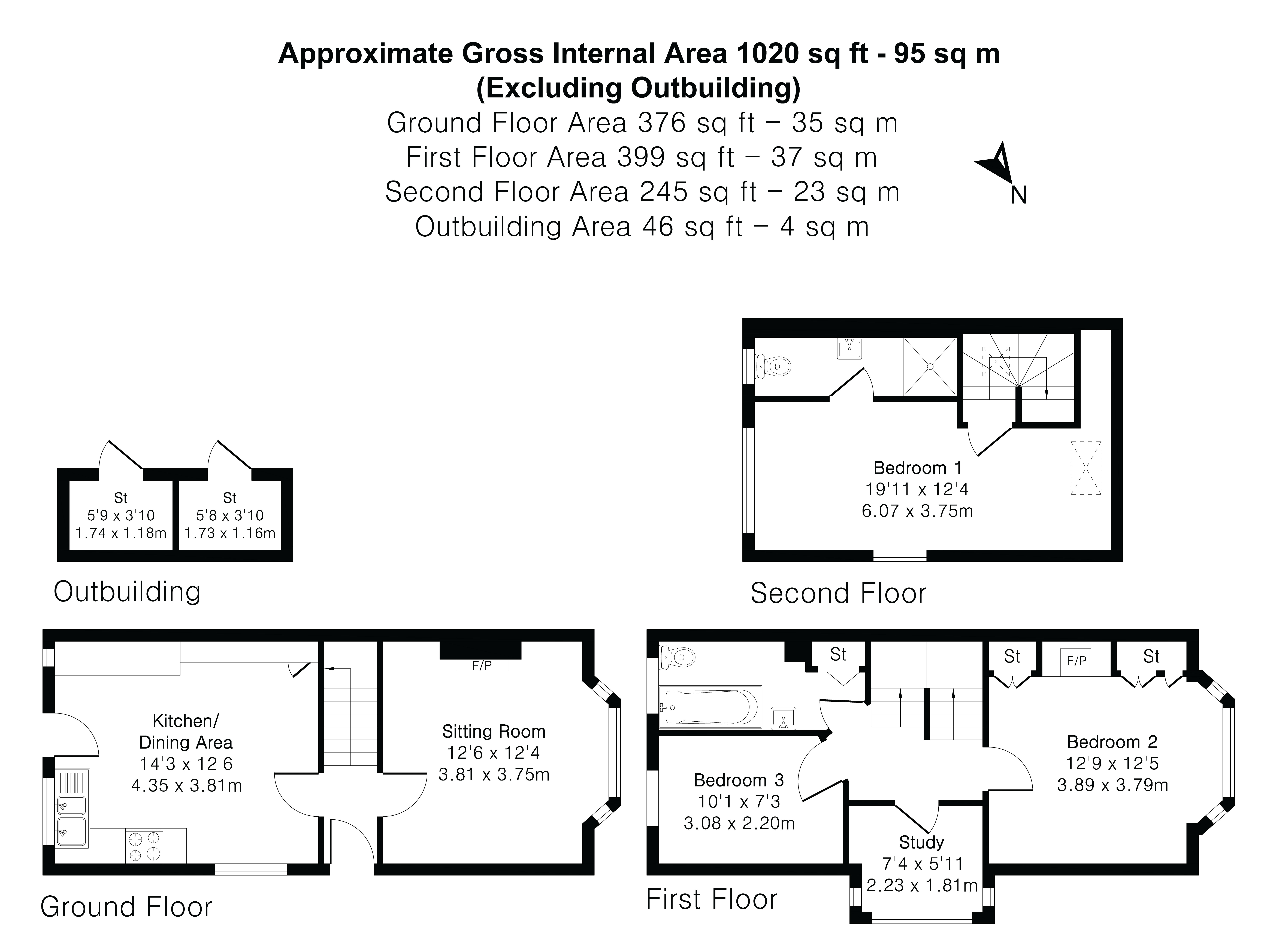 23, Hendred Street, Oxfordshire floorplan