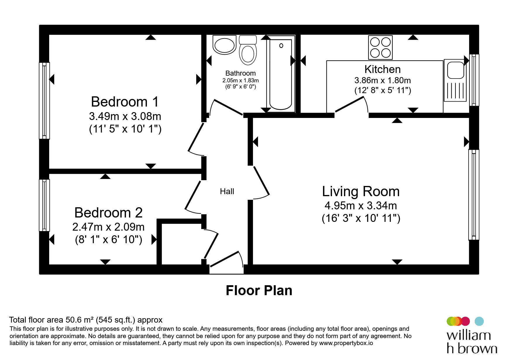 4, Leamon Court, Brandon floorplan