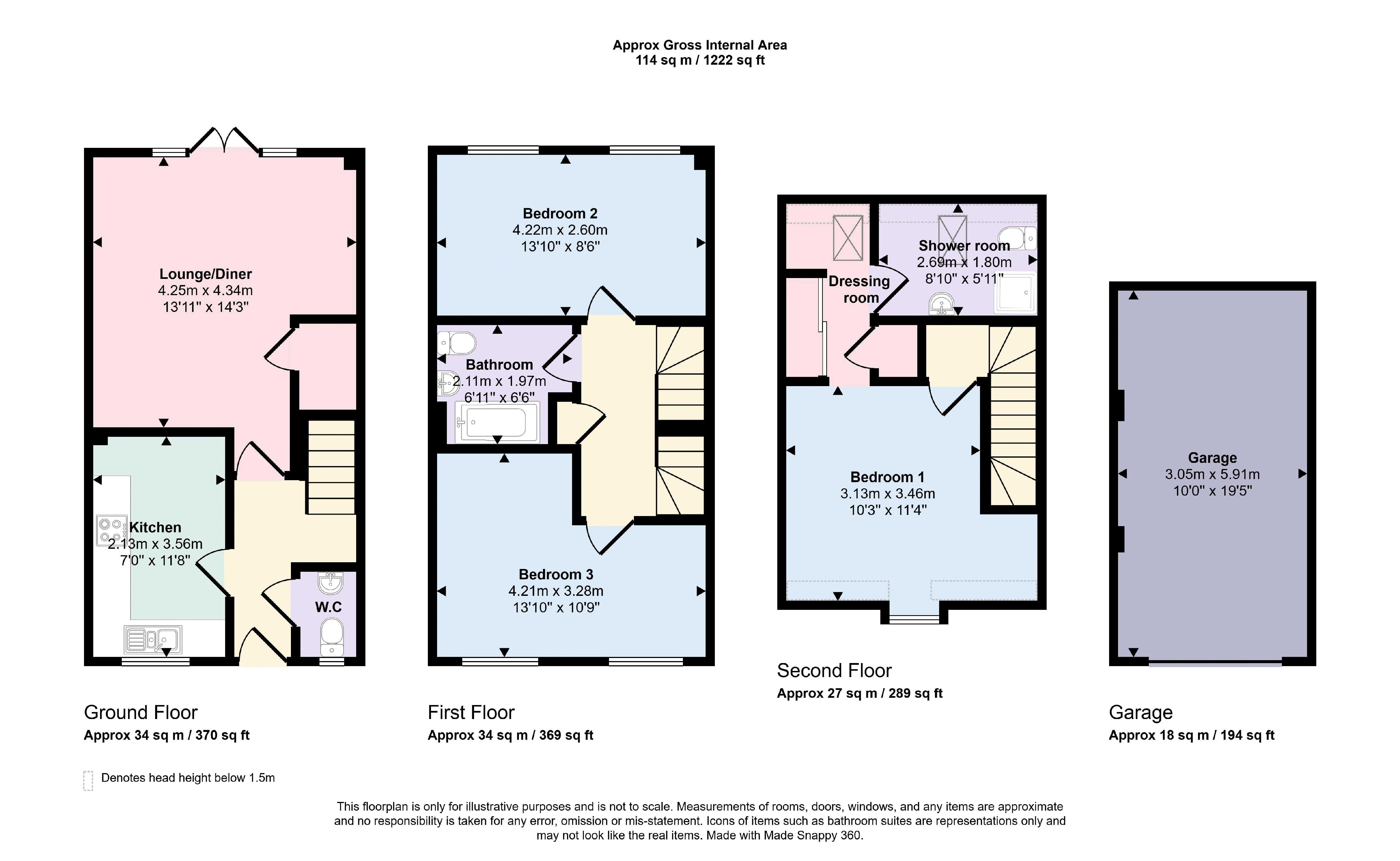 166, Mascroft Road, Trowbridge floorplan