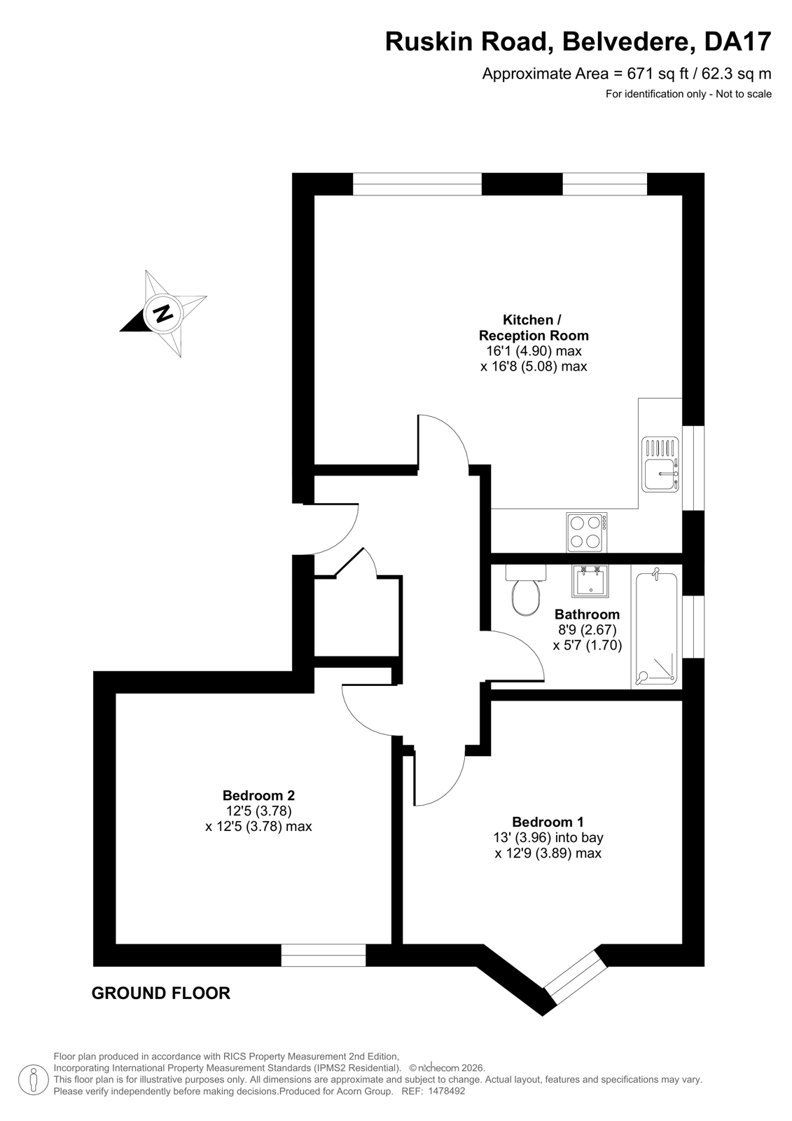 65, Ruskin Road, Belvedere floorplan