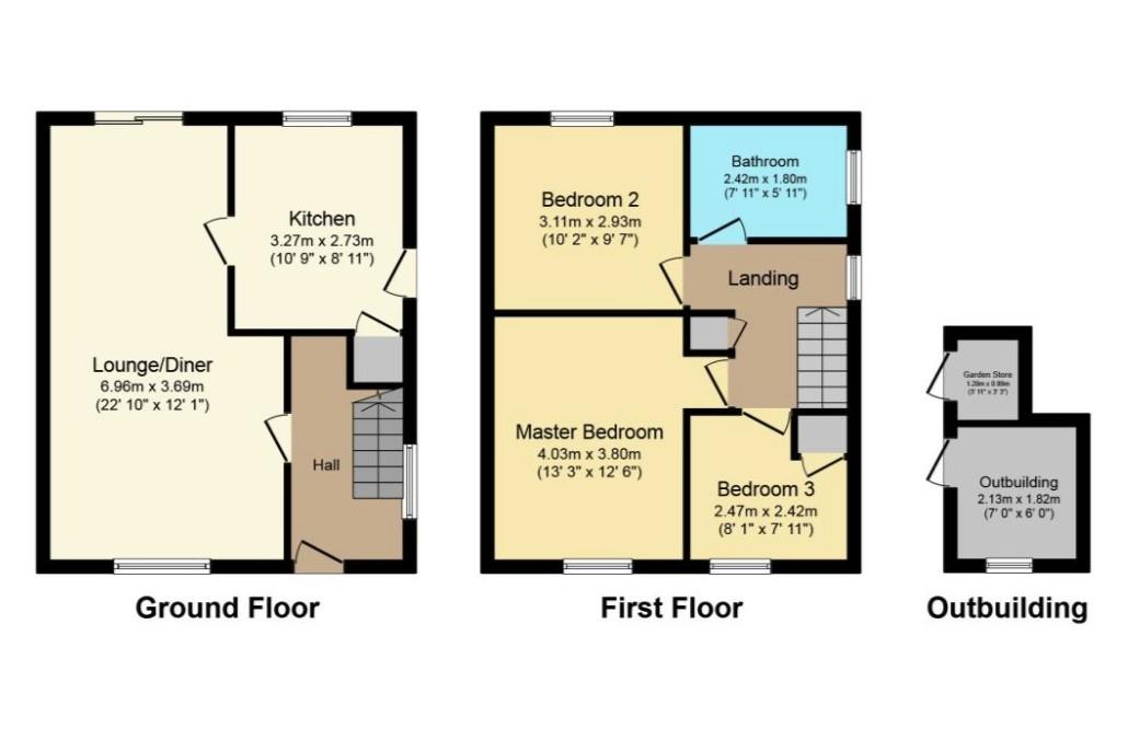 9, Latham Road, Sandbach floorplan