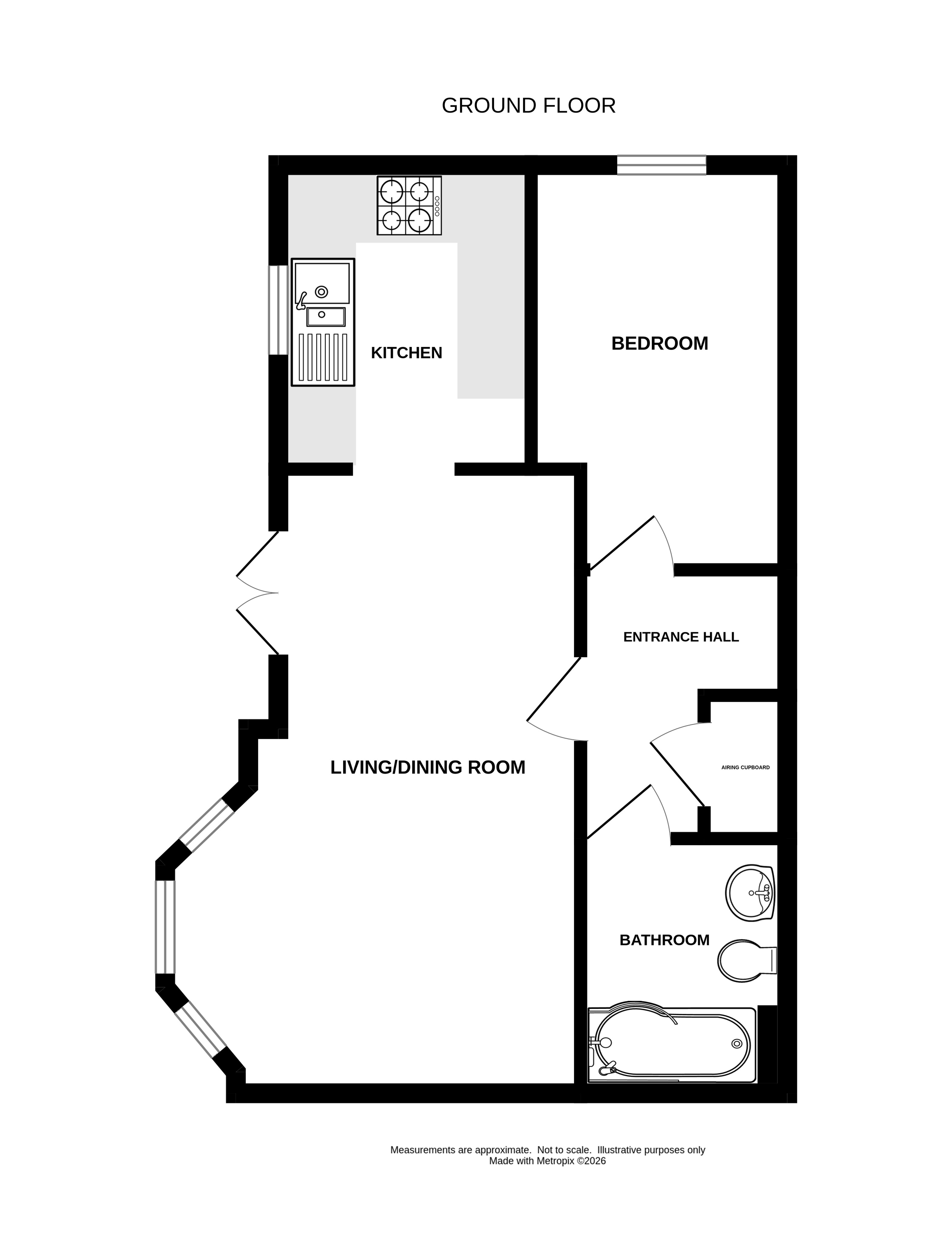 3, Veale Drive, Exeter floorplan