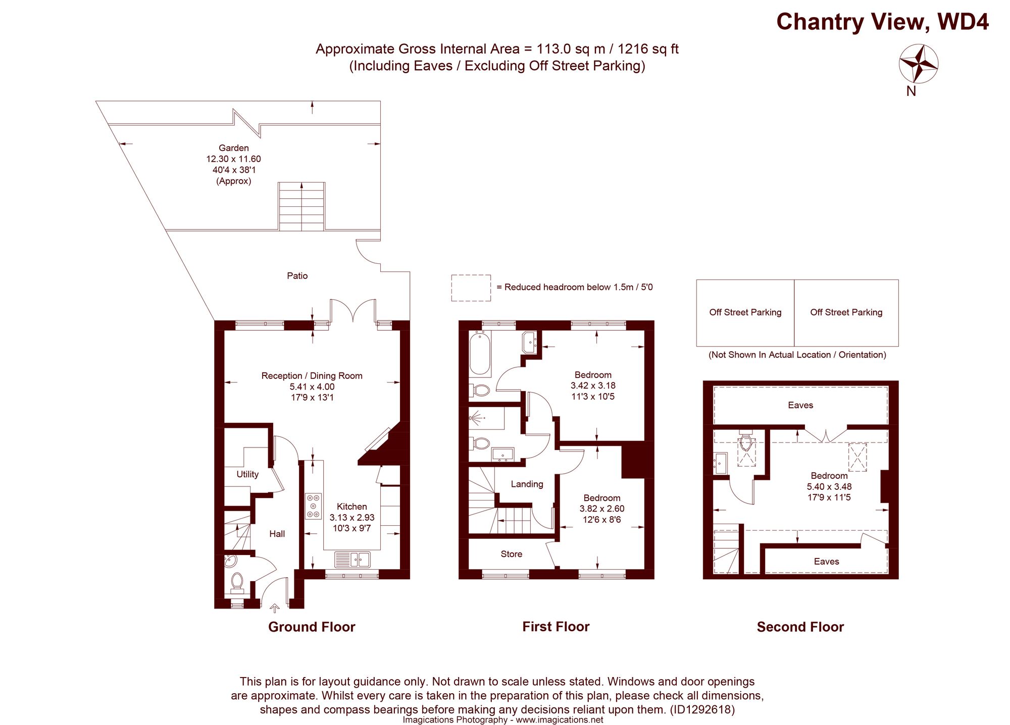 2 Chantry View Chapel Croft, Kings Langley floorplan