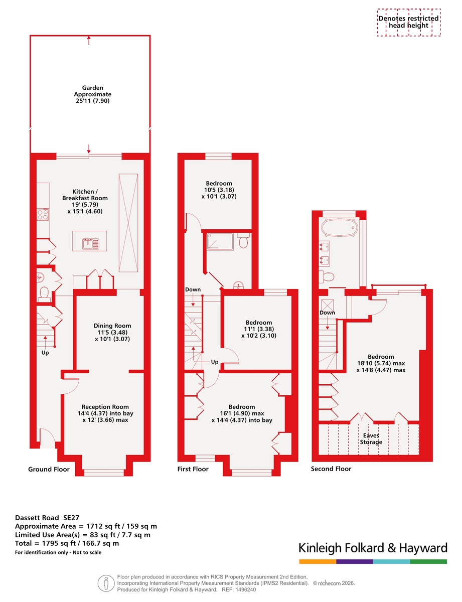 44, Dassett Road,, West Norwood floorplan