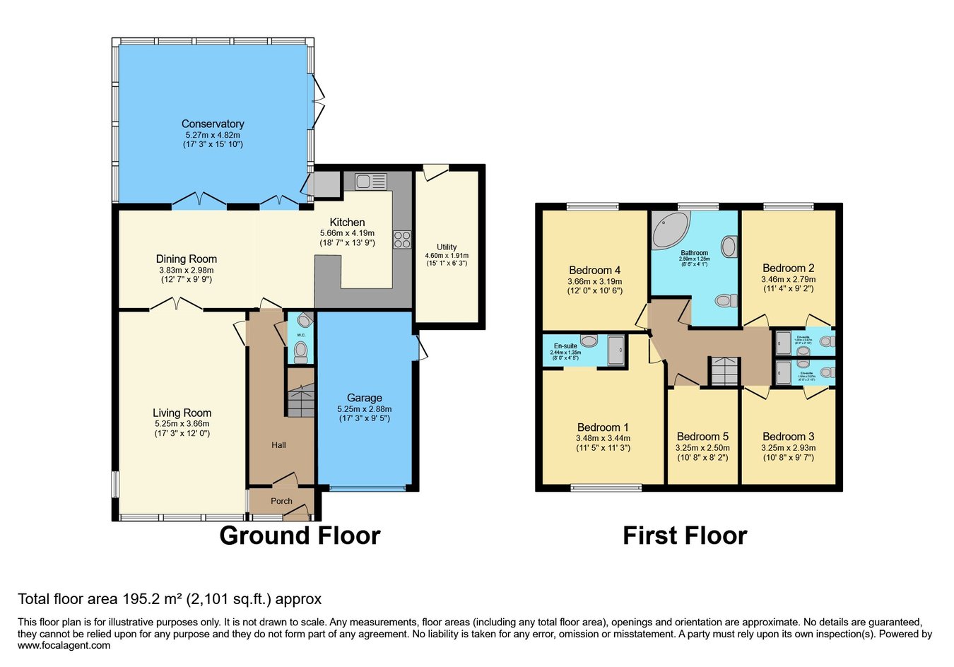 18, Toller Grove, Bradford floorplan