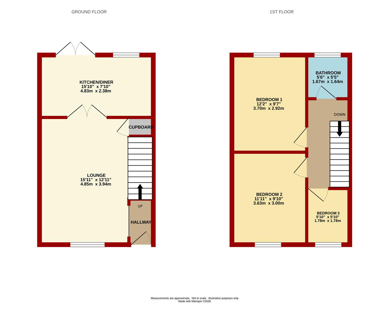 14, Cherry Walk, Lydney floorplan