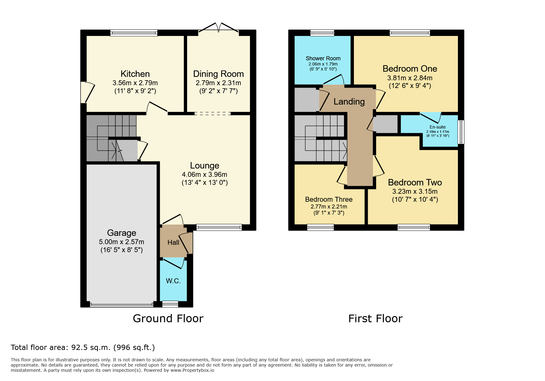 23 Tillett Road, Leicester floorplan