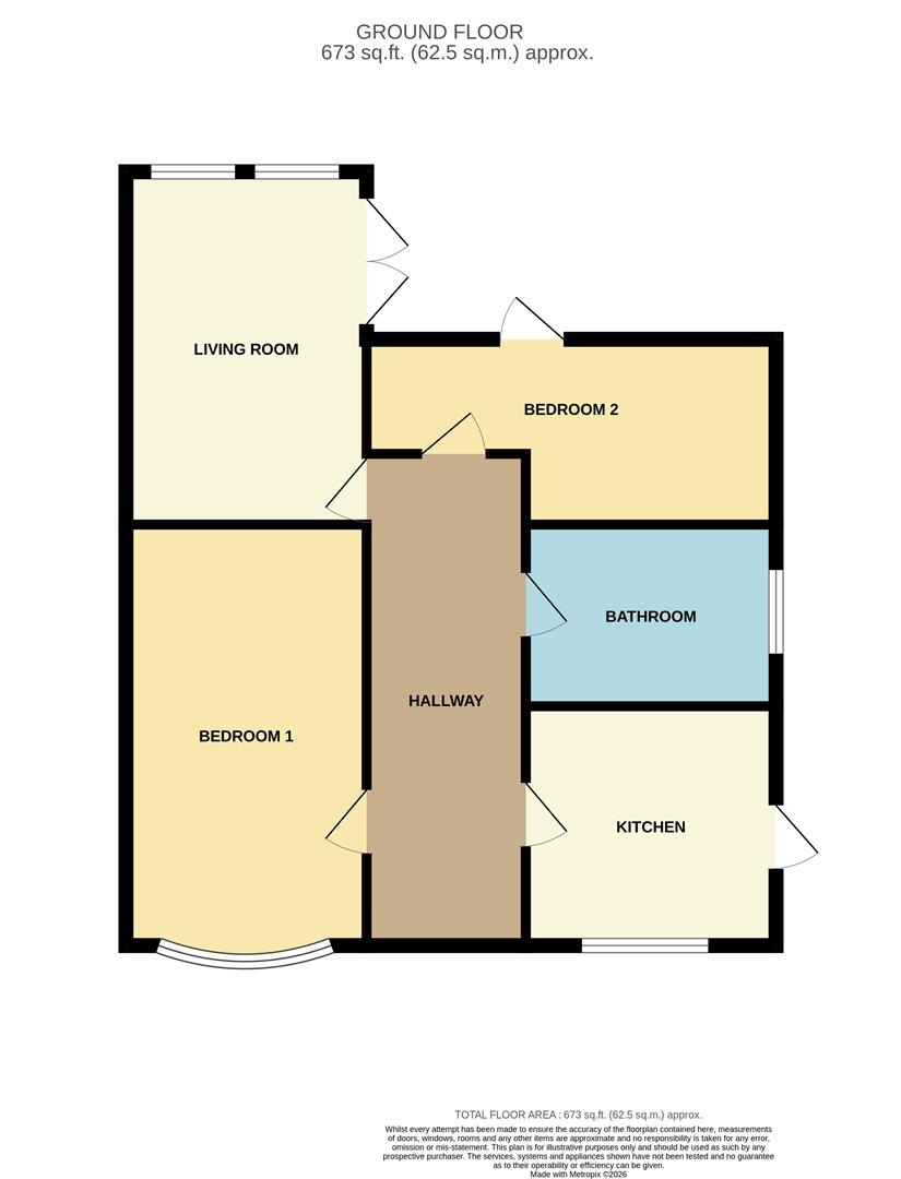 174, Ferry Road, Hullbridge floorplan