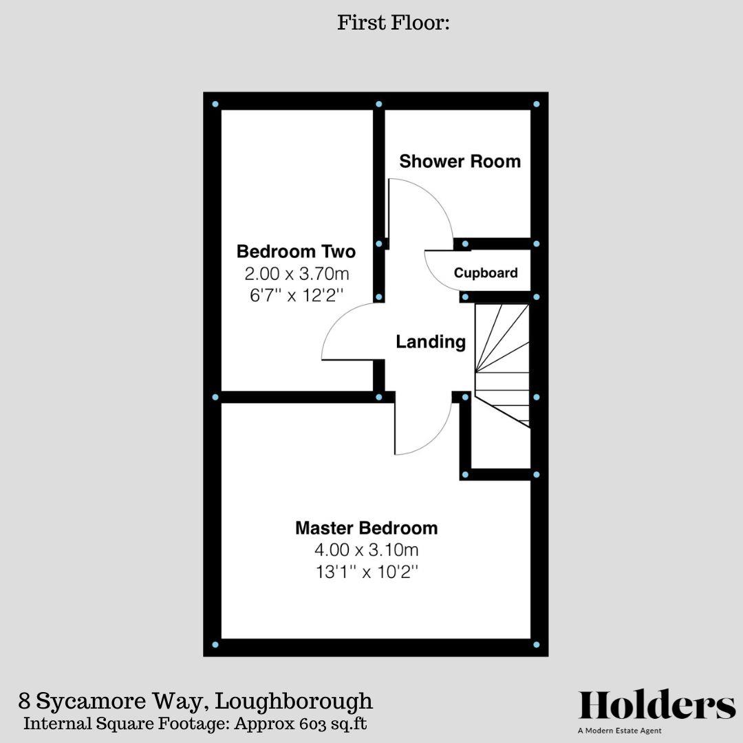 8, Sycamore Way, Loughborough floorplan