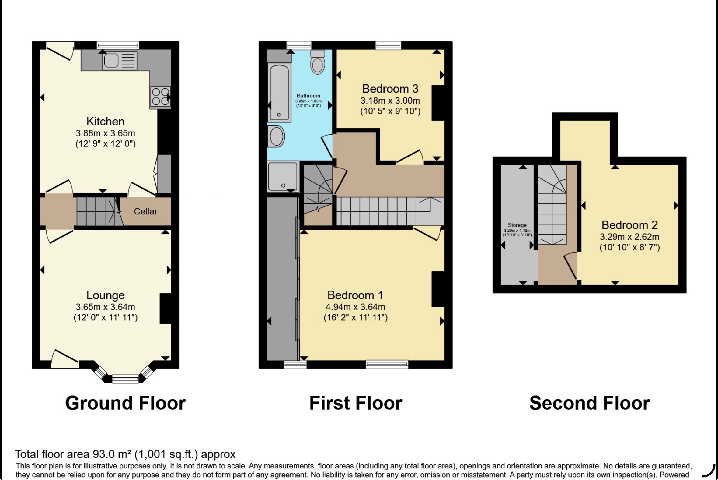 25, Ronald Road, Sheffield floorplan