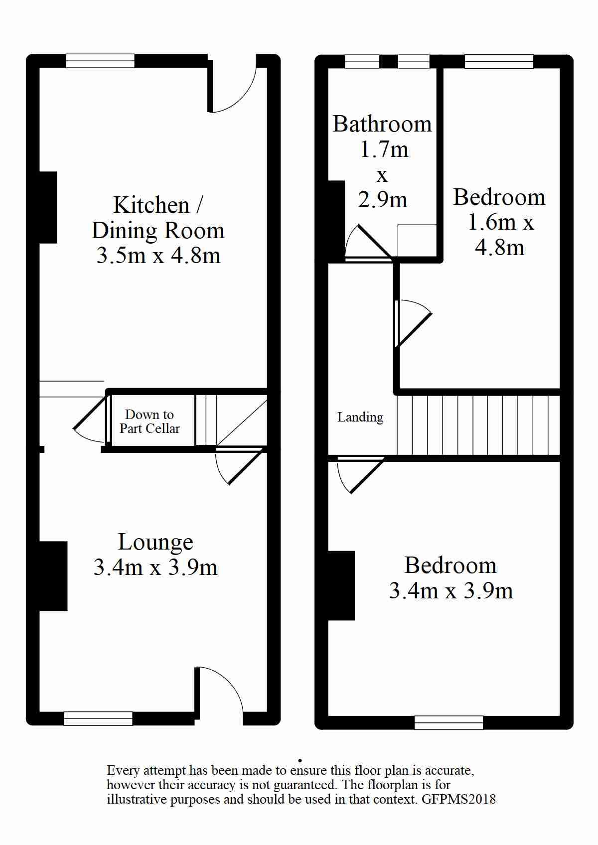 2 Bedrooms Terraced house for sale in Victoria Street, Wilsden BD15