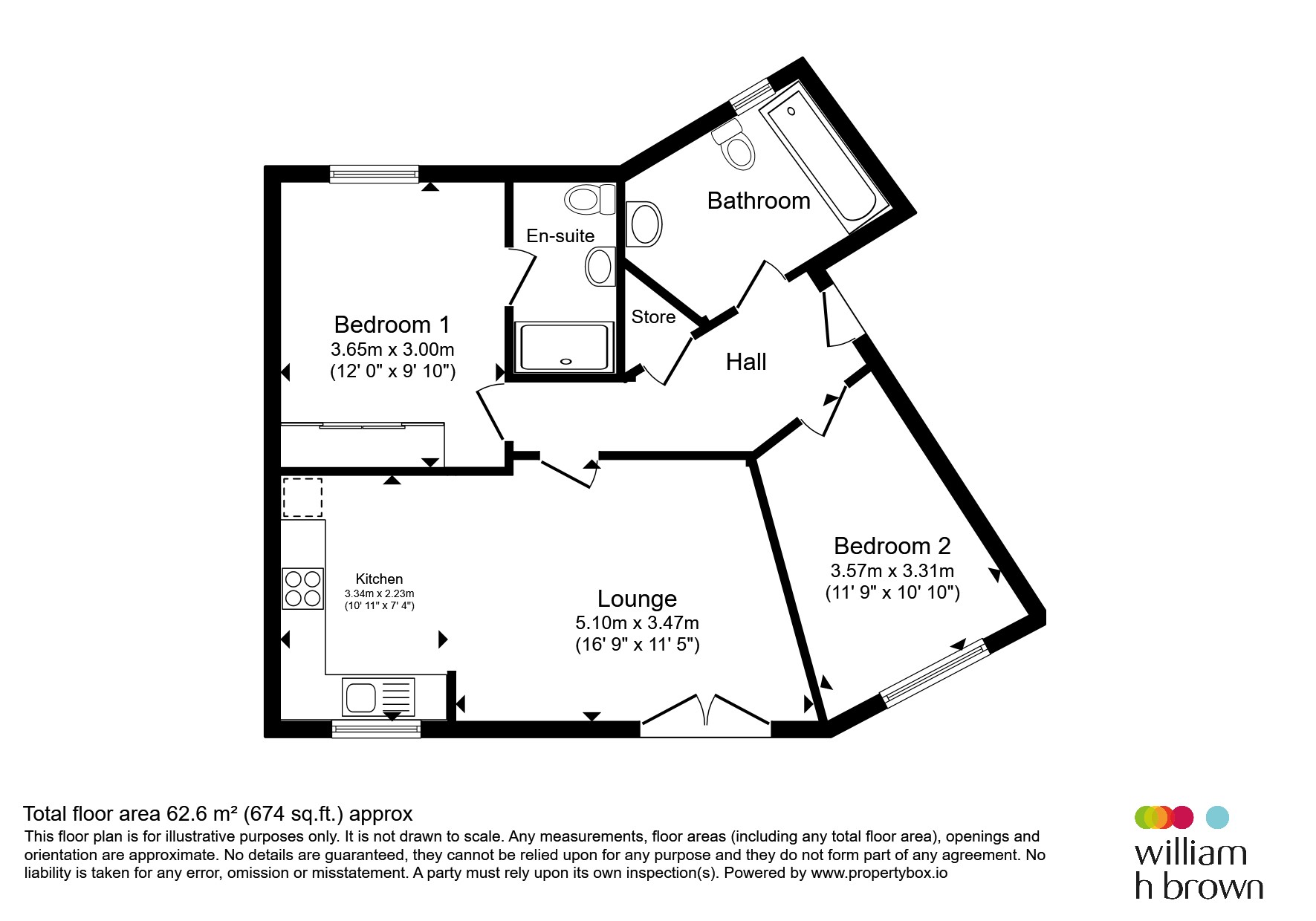 10, Briggs Mead, WYMONDHAM floorplan