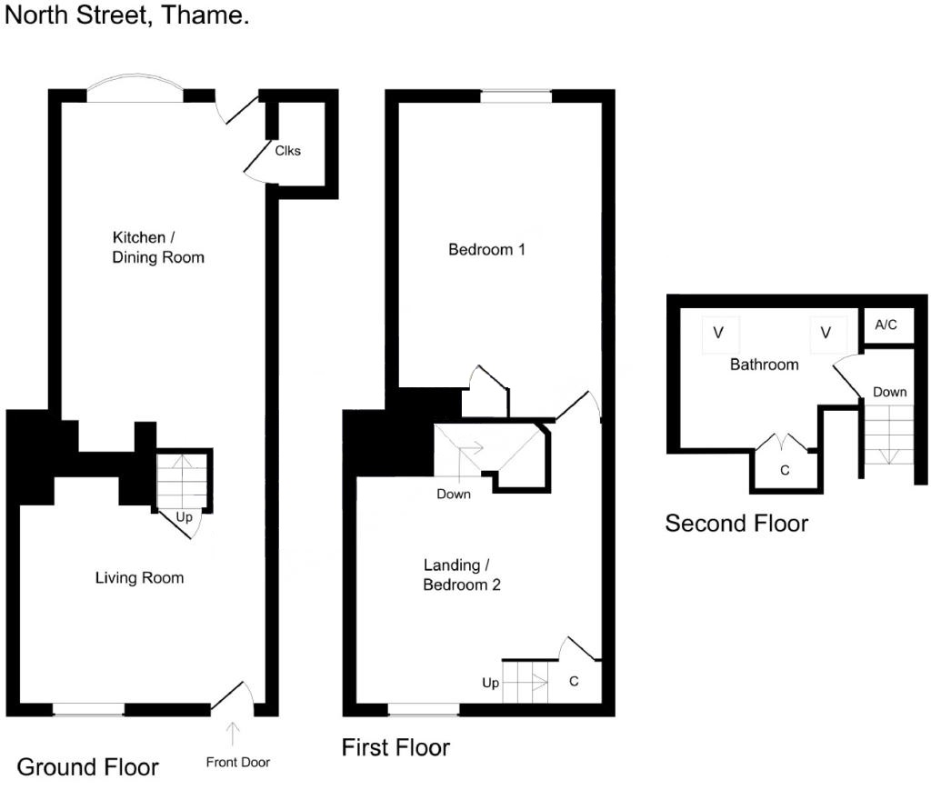 2 Bedrooms Terraced house for sale in Belmont Mews, Upper High Street, Thame OX9