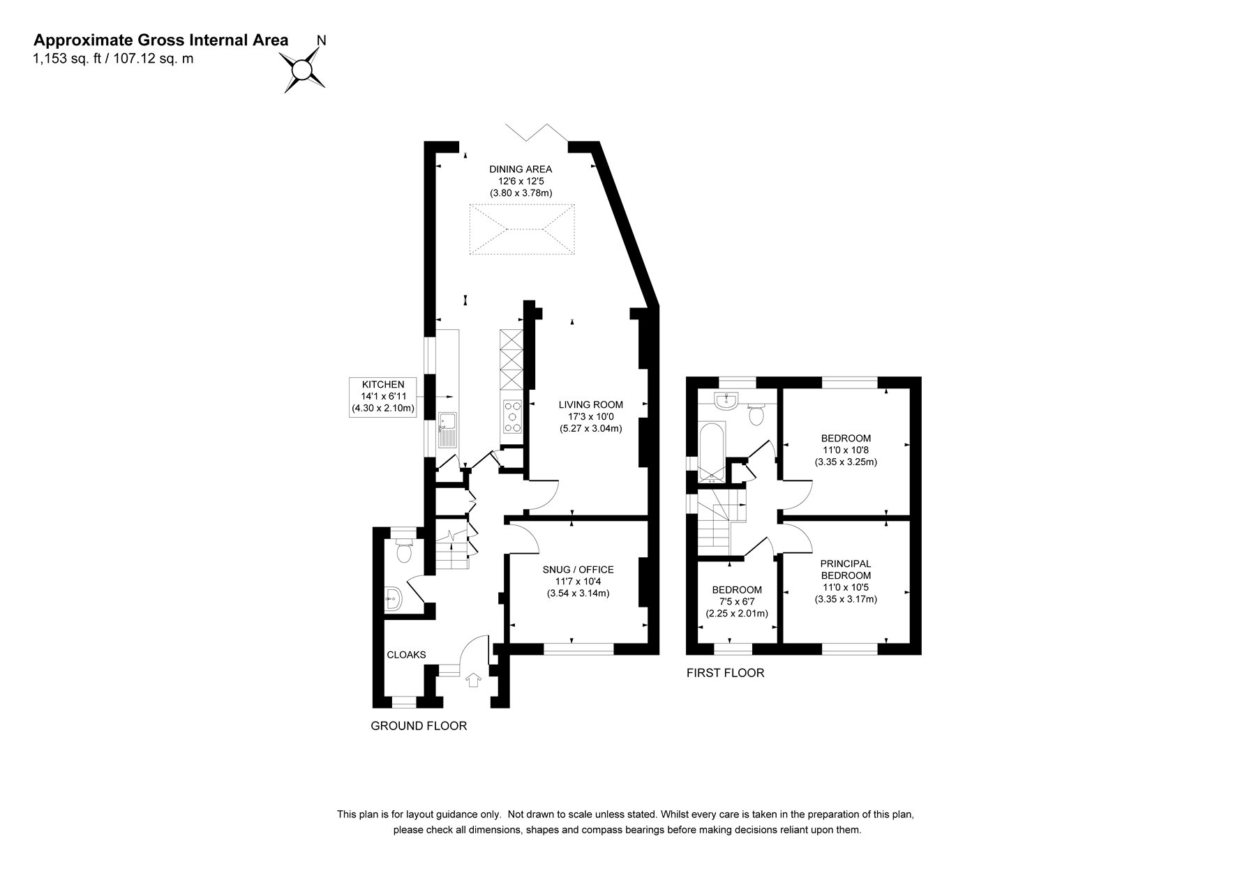 138, Hermitage Road, Woking floorplan