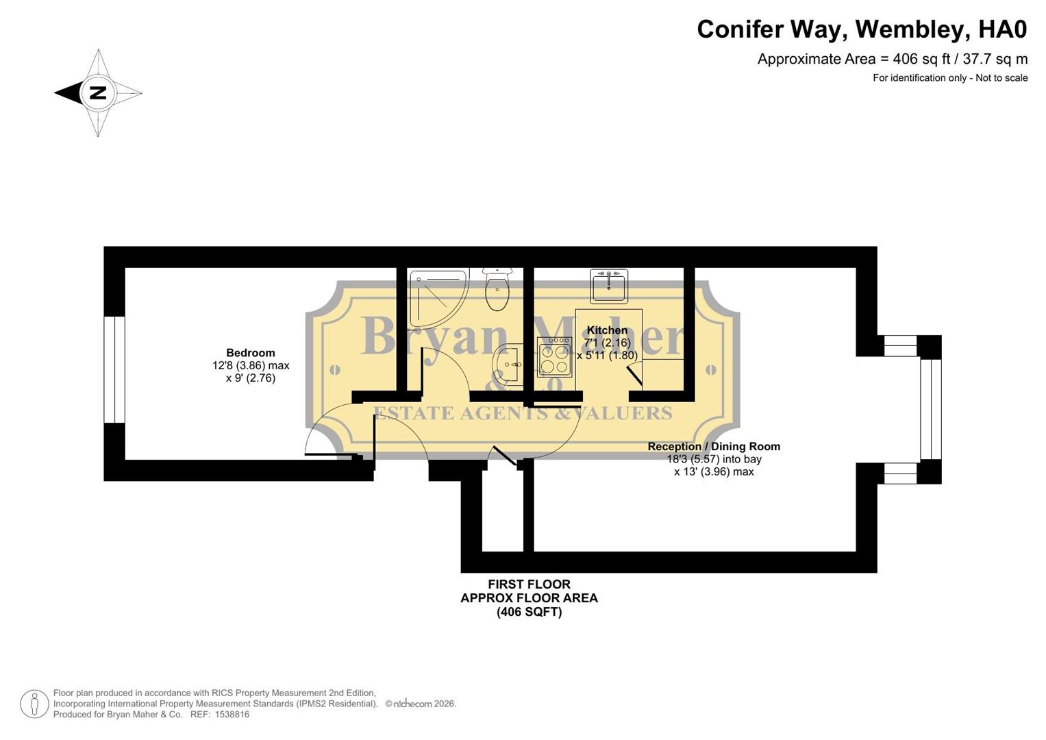 Conifer Way, Wembley floorplan
