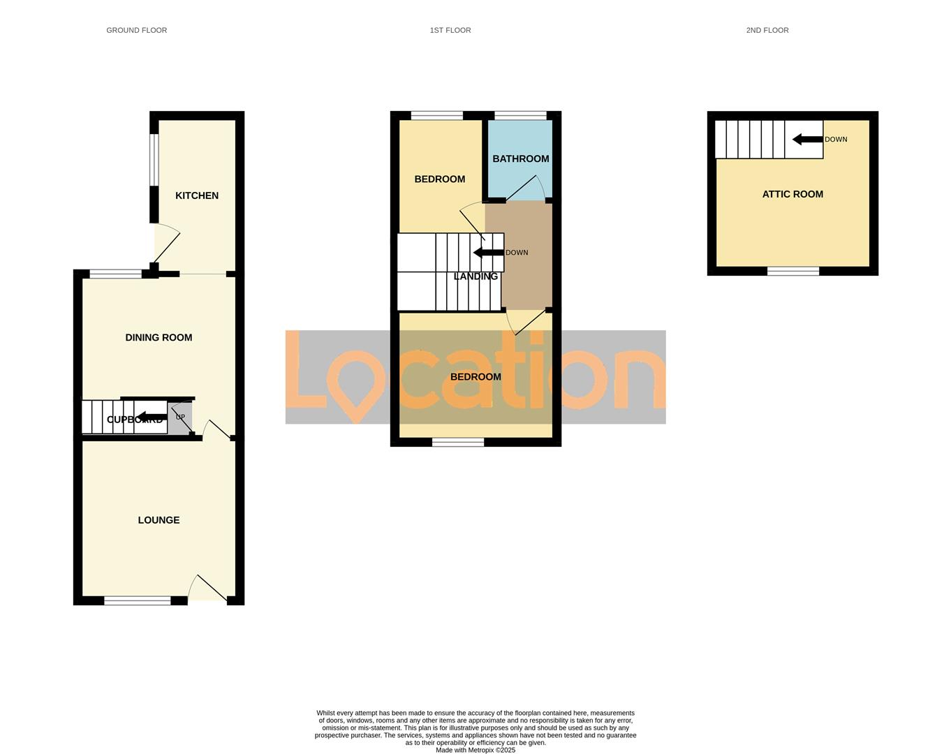 11, Howard Street, Sutton-In-Ashfield floorplan