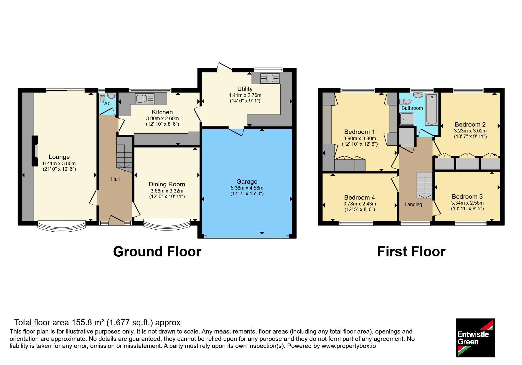 35, Lancaster Lane, Lancashire floorplan