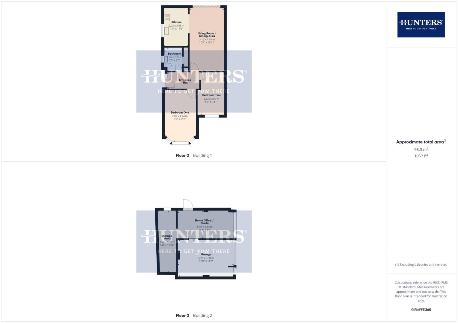 11B, Wells Close, Cheltenham floorplan