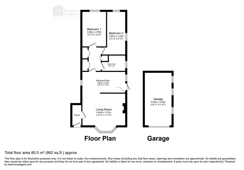 32, Georgian Drive, Maidstone floorplan
