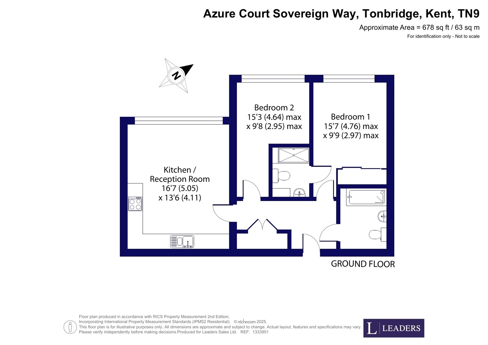 Sovereign Way, Tonbridge floorplan