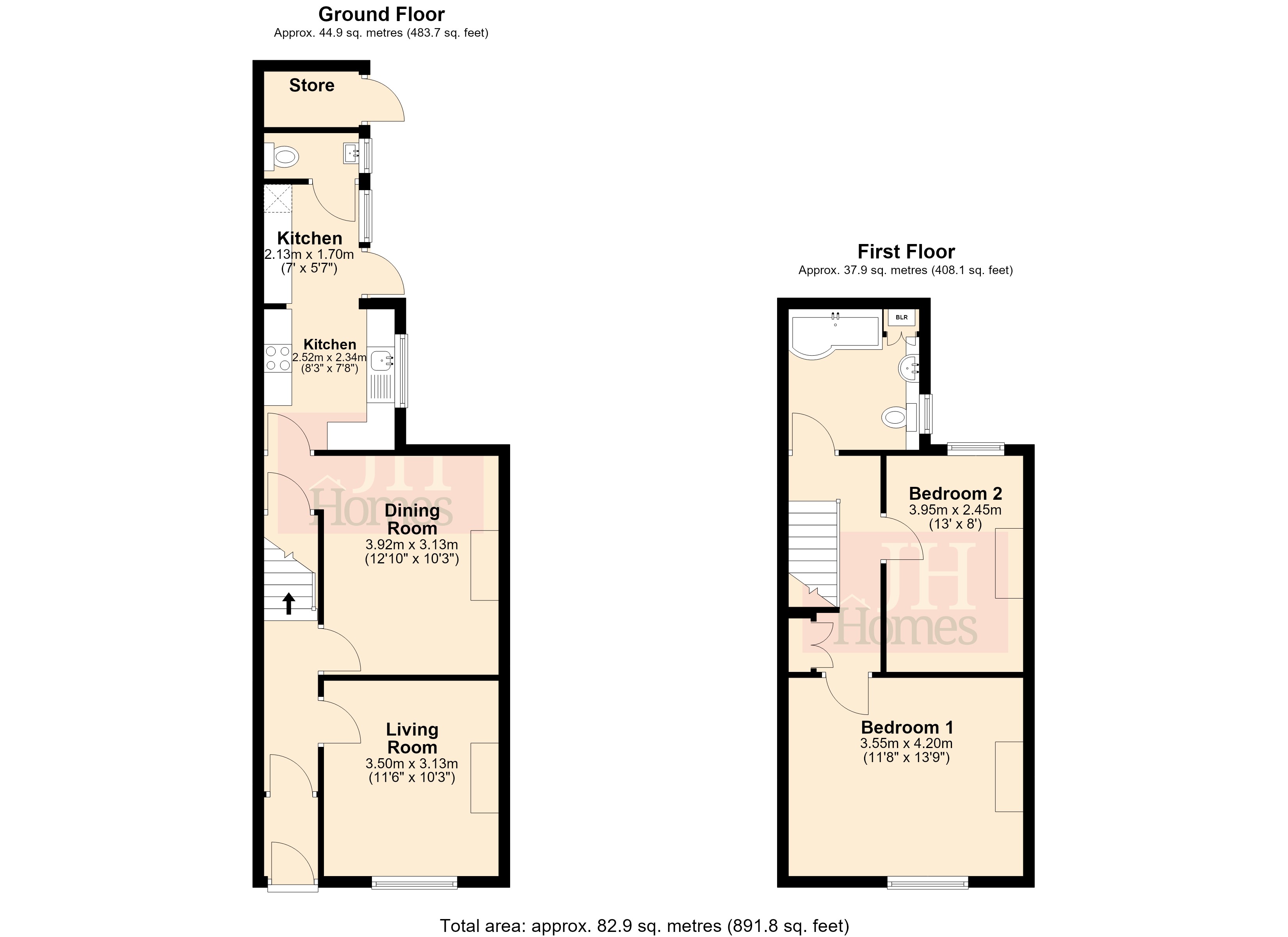 74, Queen Street, Barrow-in-Furness floorplan