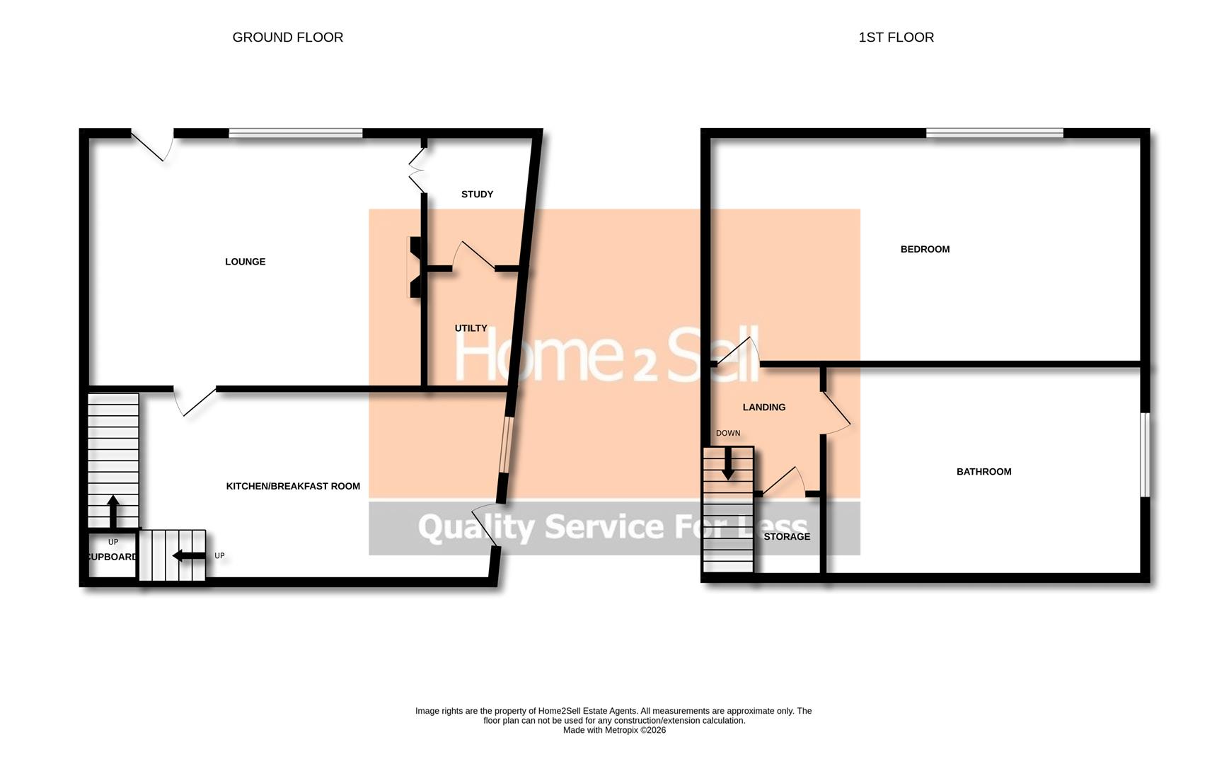 4, Laund Hill, Belper floorplan