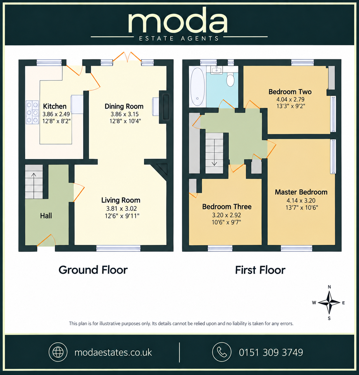 39, Gerneth Road, Liverpool floorplan