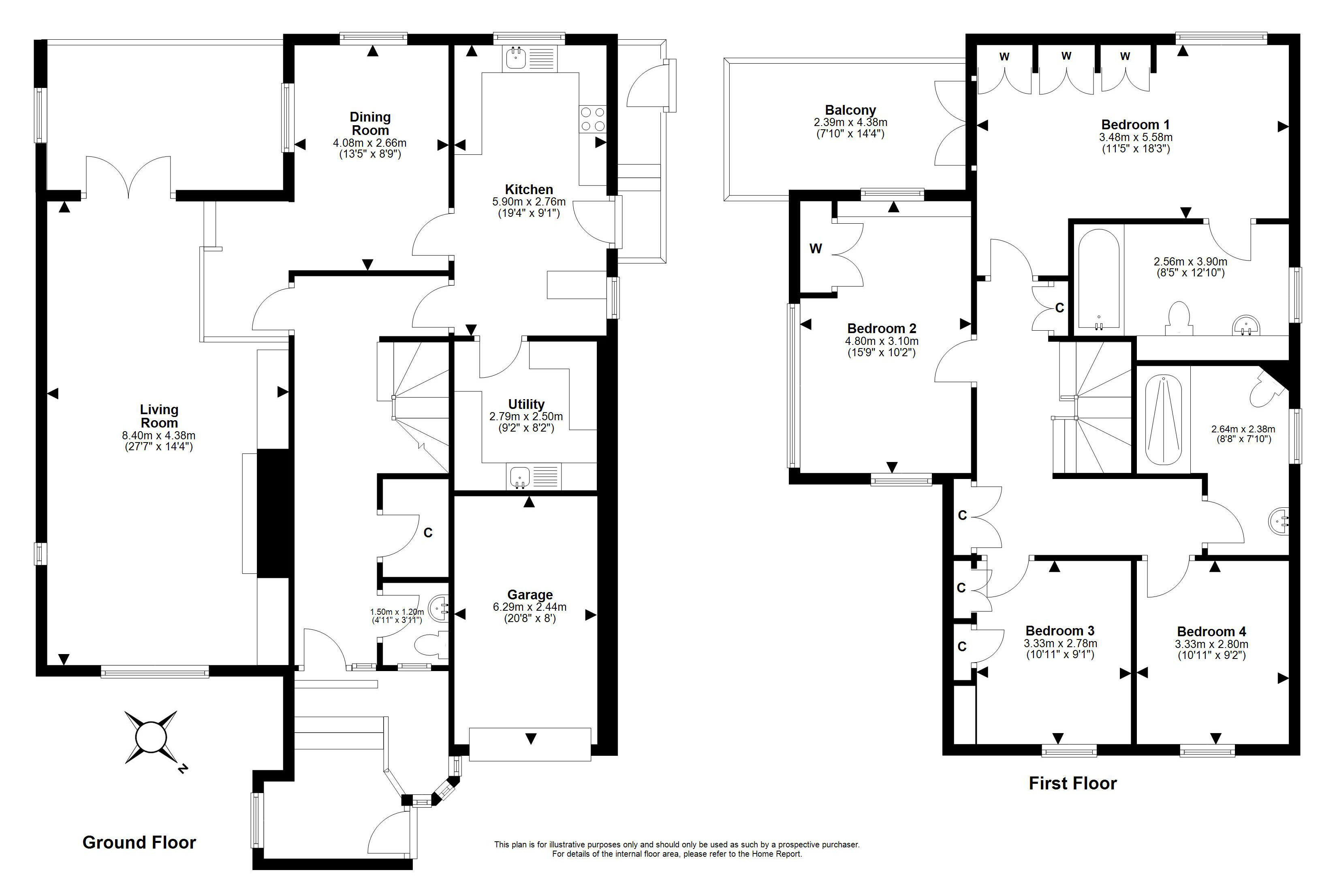 12, Bankhead Grove, South Queensferry floorplan