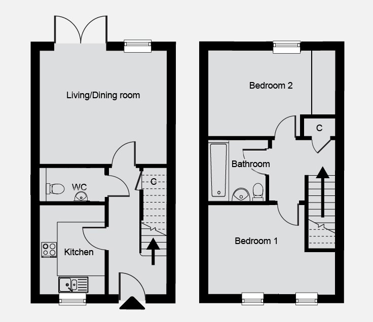 2 Bedrooms Detached house for sale in Hailes Wood, Elsenham CM22