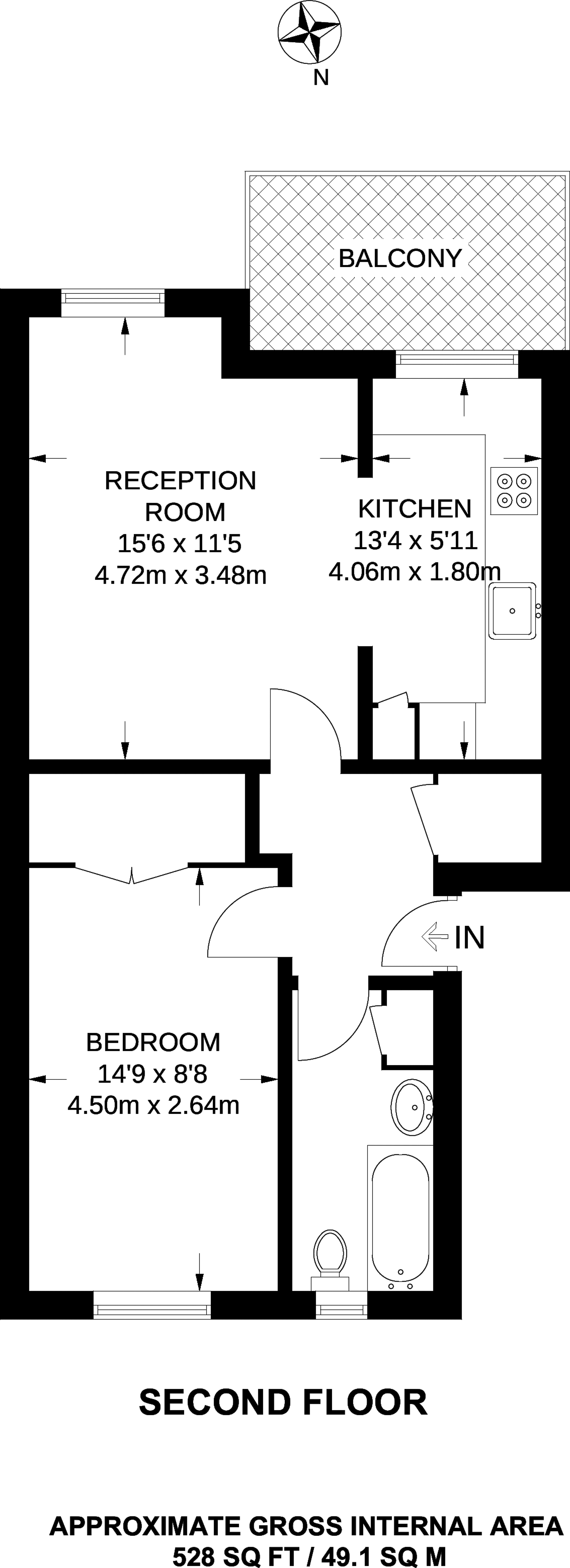 1 Bedrooms Flat to rent in Midwood Close, Dollis Hill NW2