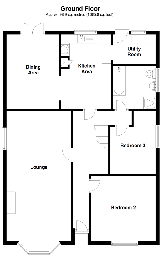 3 Bedrooms Detached bungalow for sale in Louvaine Avenue, Wickford, Essex SS12