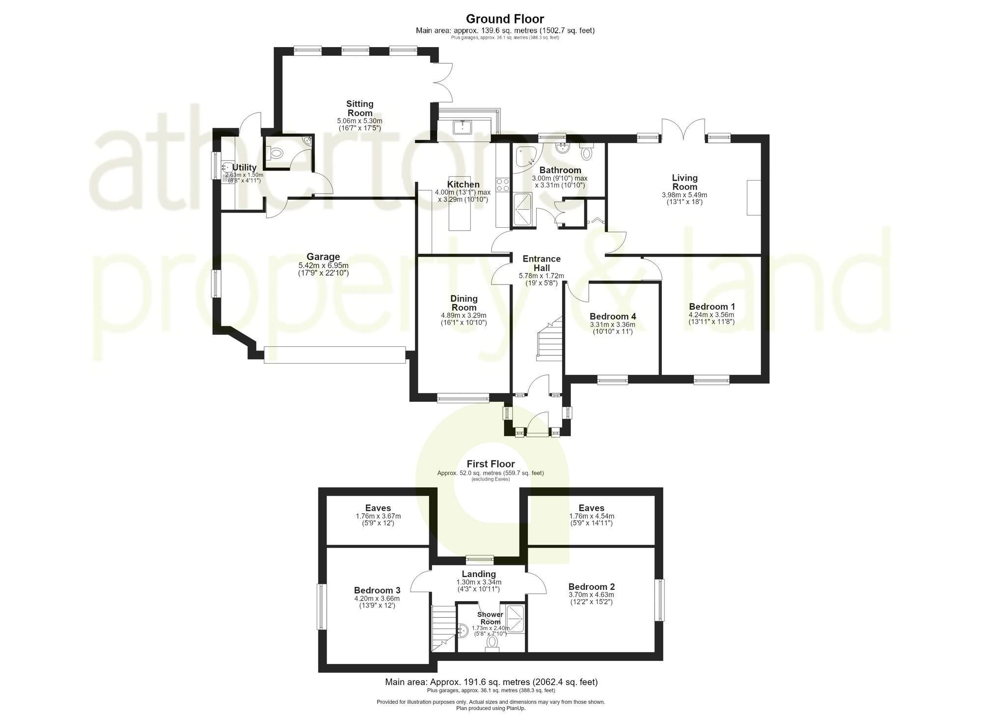 Willow Croft, Clitheroe floorplan