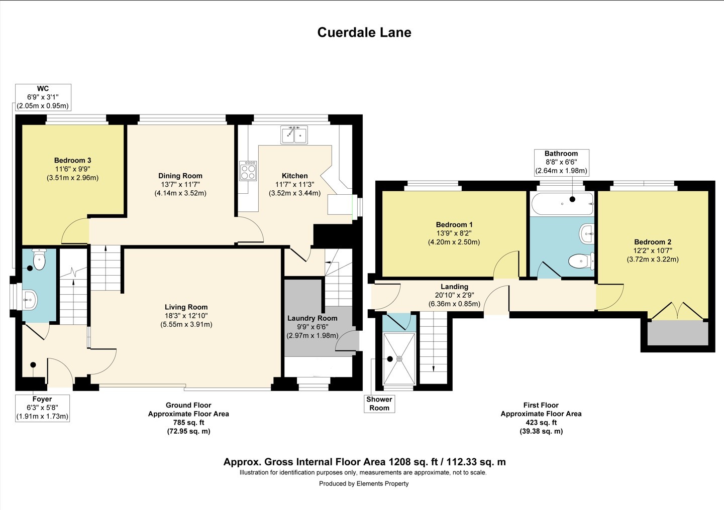 31A, Cuerdale Lane, Preston floorplan