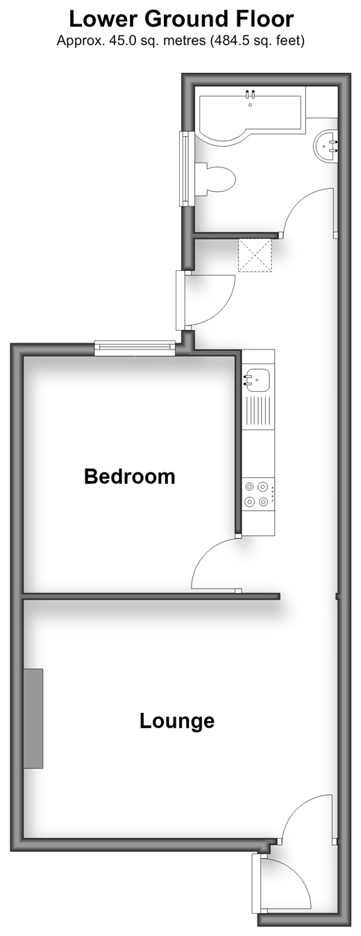 Clifton Gardens, Margate floorplan