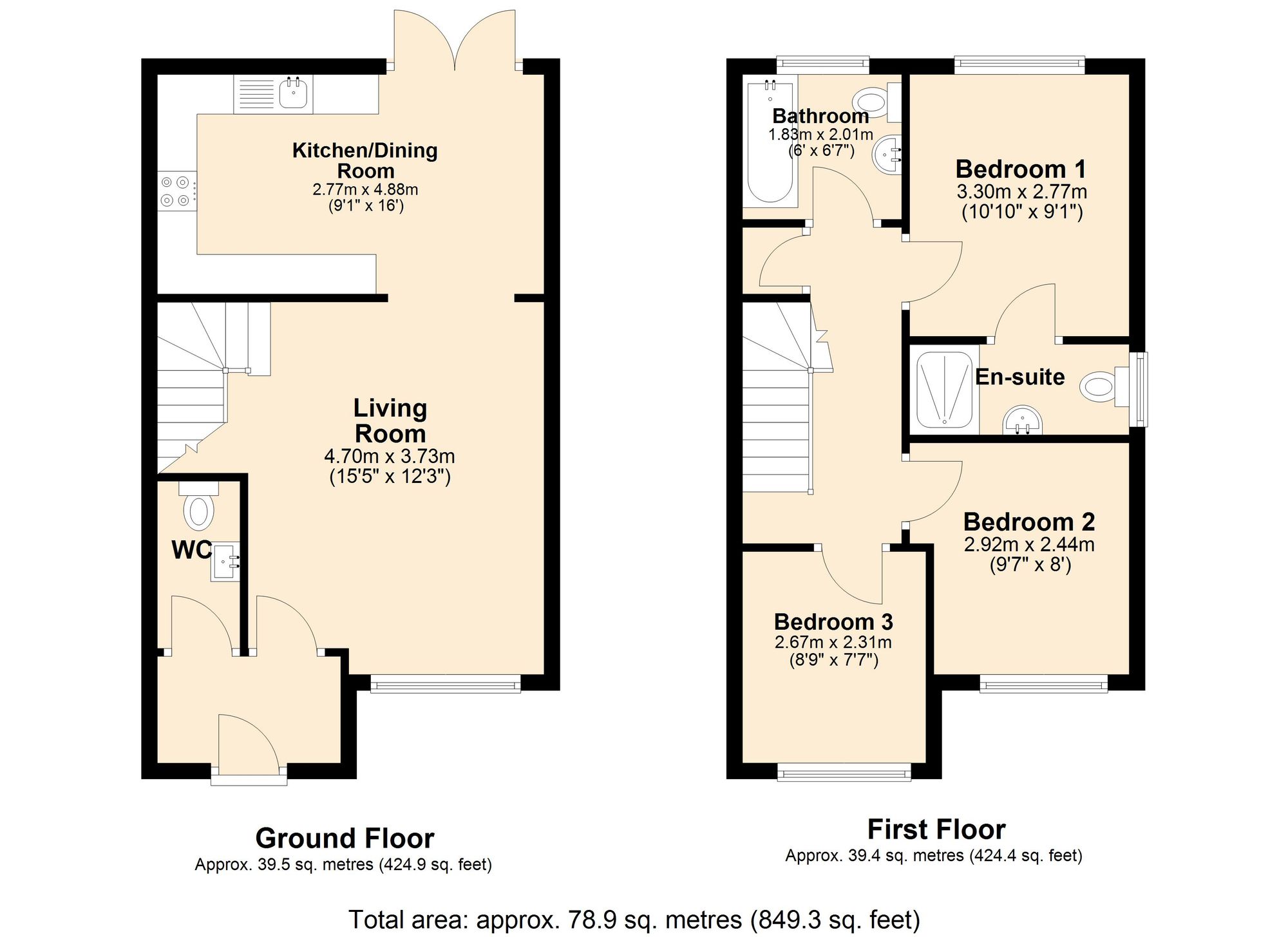 18 Stanhill Road, Accrington floorplan