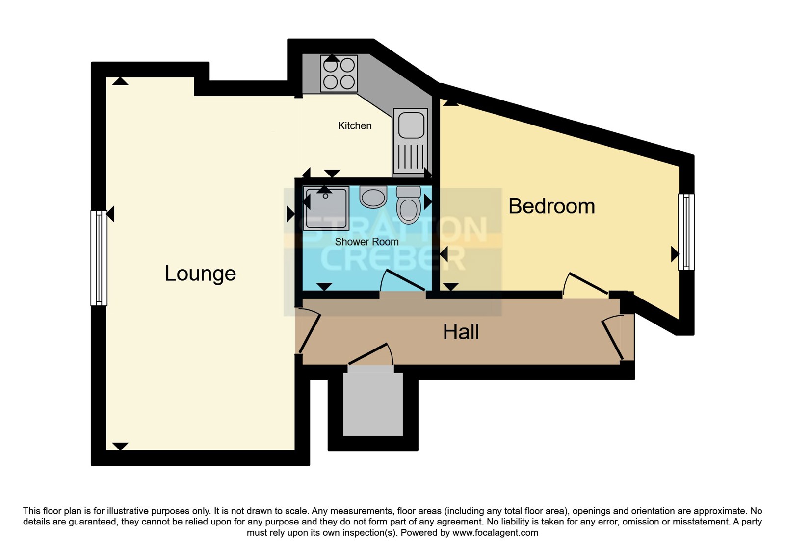1 Temperance Rise,, Crinnicks Hill, Cornwall floorplan