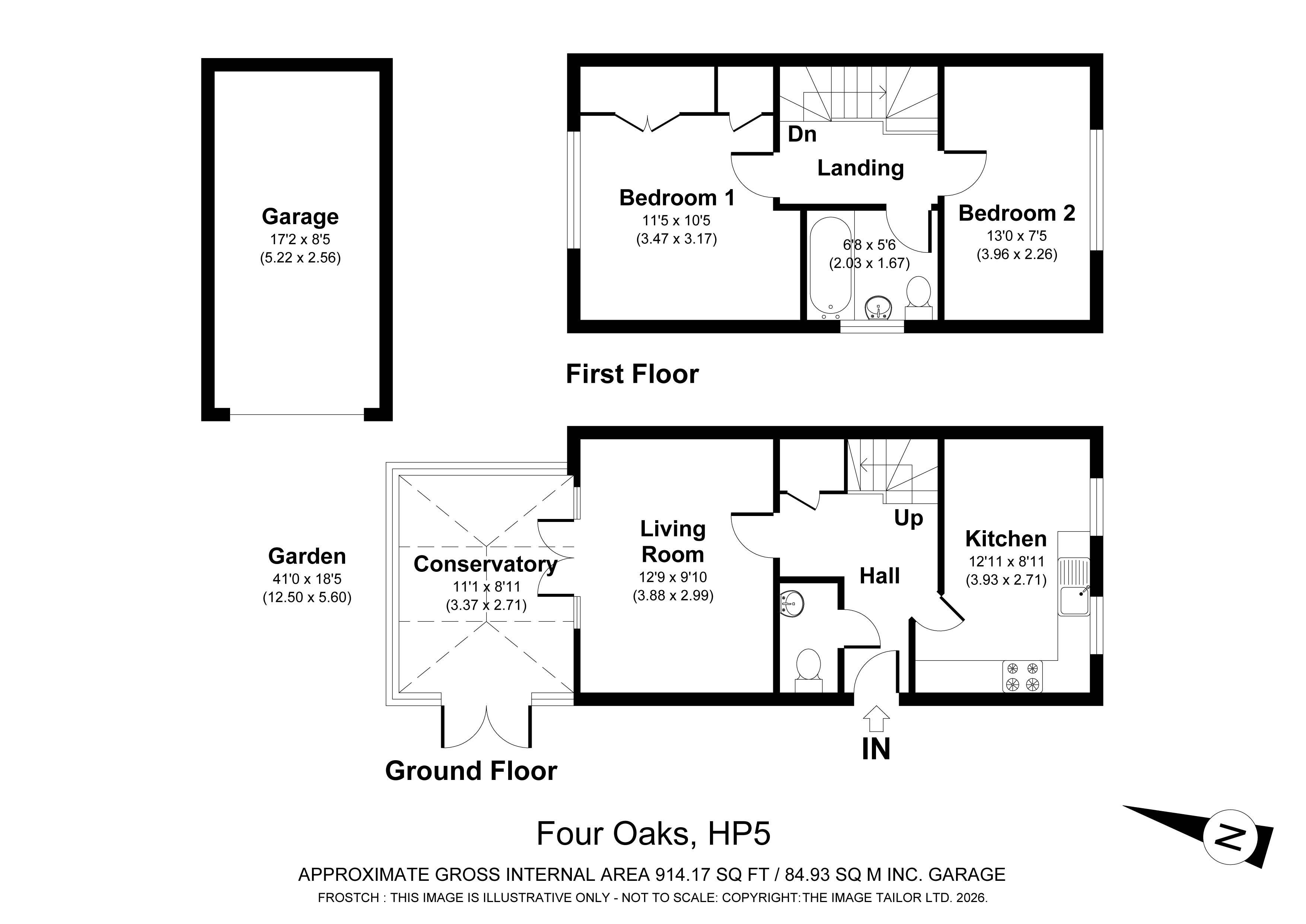 8, Four Oaks, Buckinghamshire floorplan