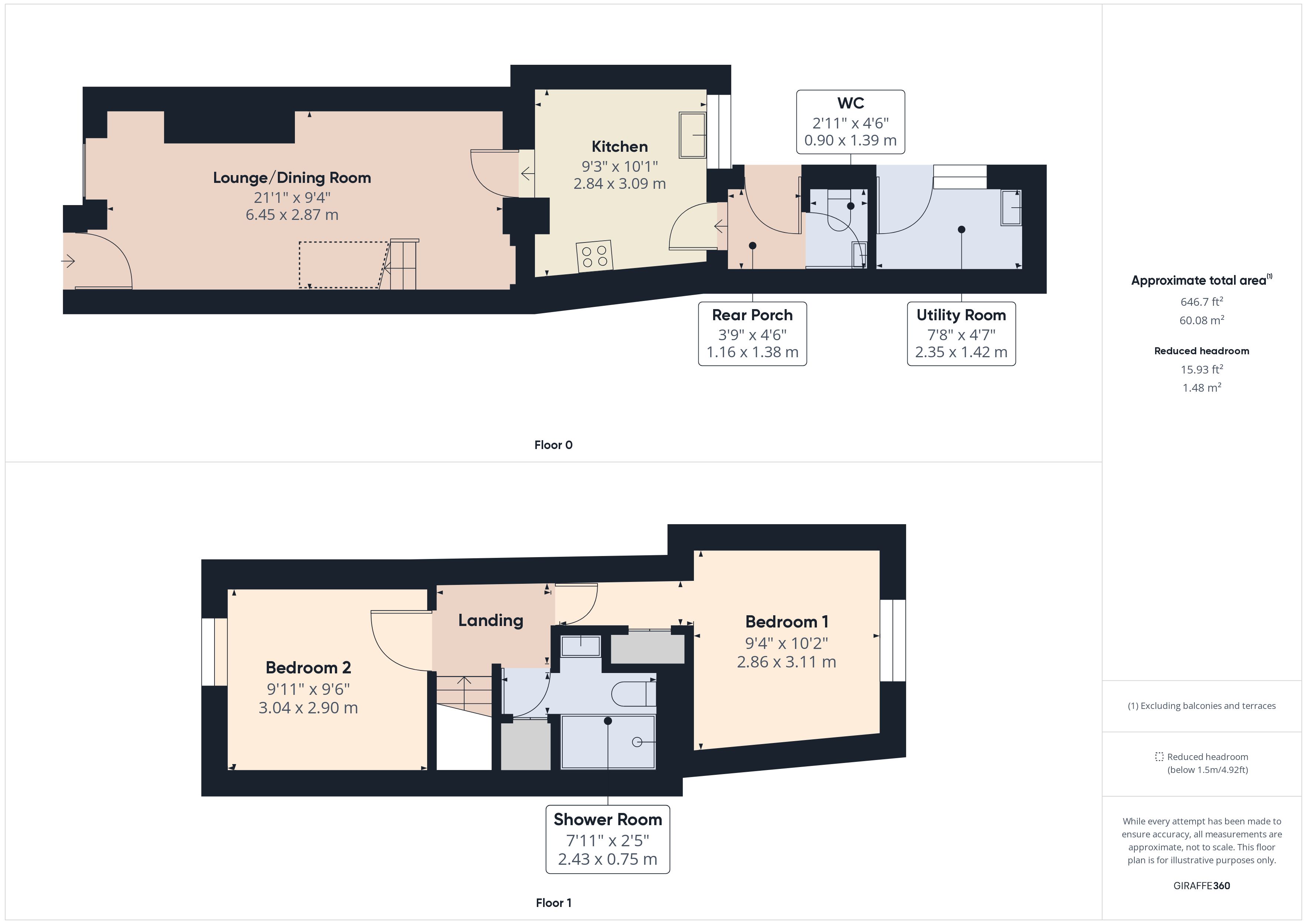 Cobblestone Cottage, 26, King Street, Cornwall floorplan