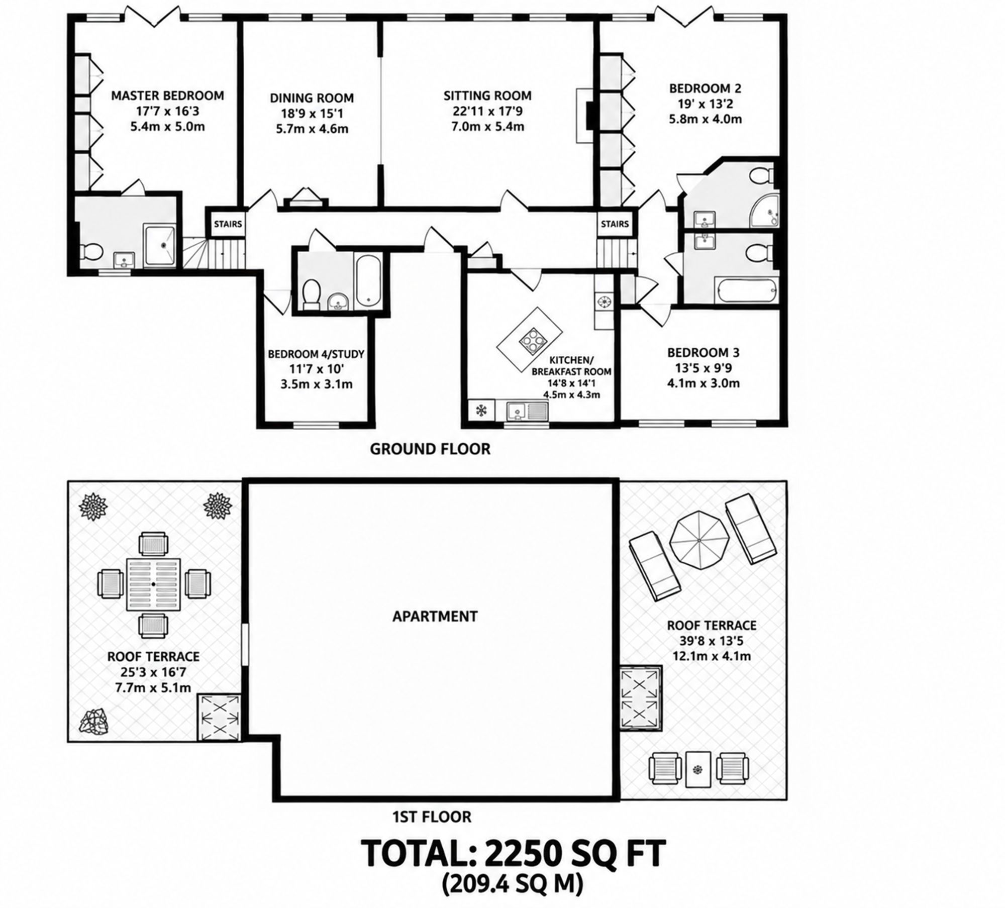 12 Marine Palm Warren Road, Torquay floorplan