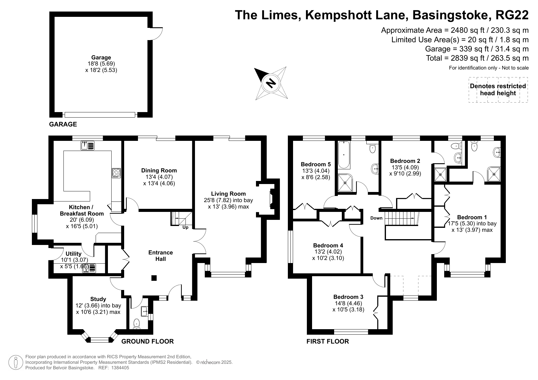 2, The Limes, Basingstoke floorplan