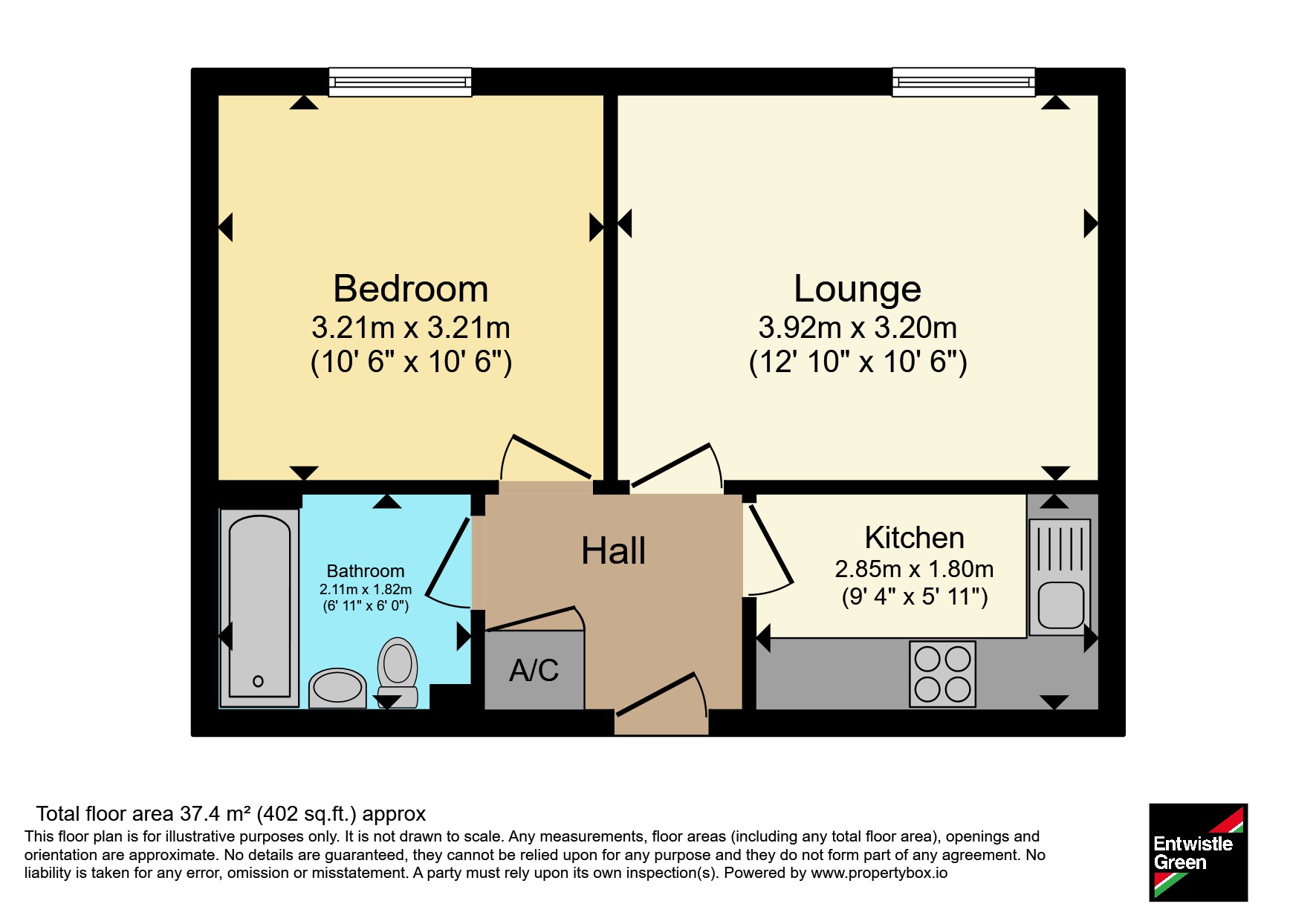 38, Ashwood Court, Lancaster floorplan