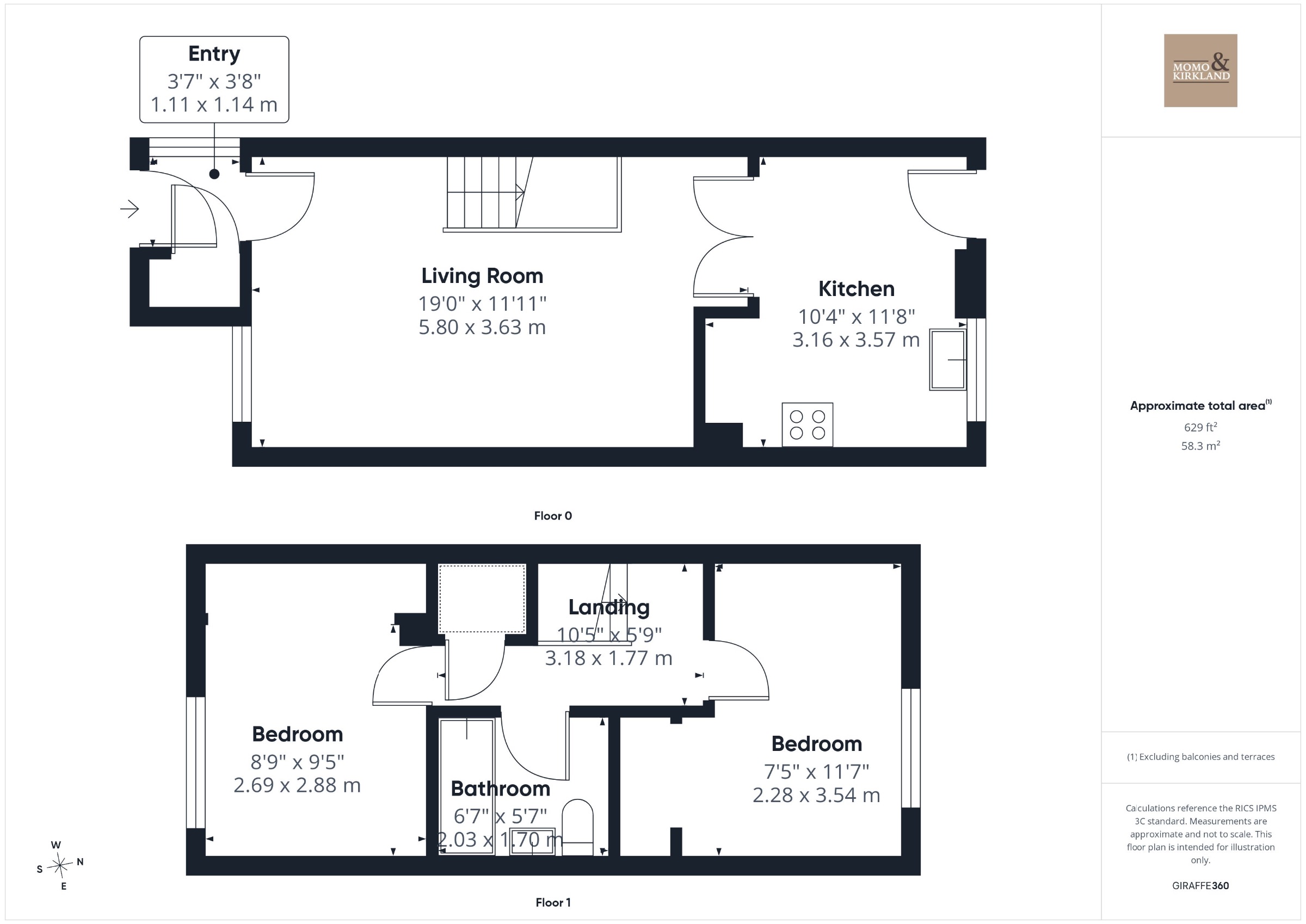 10 Croft Wynd, Uddingston floorplan