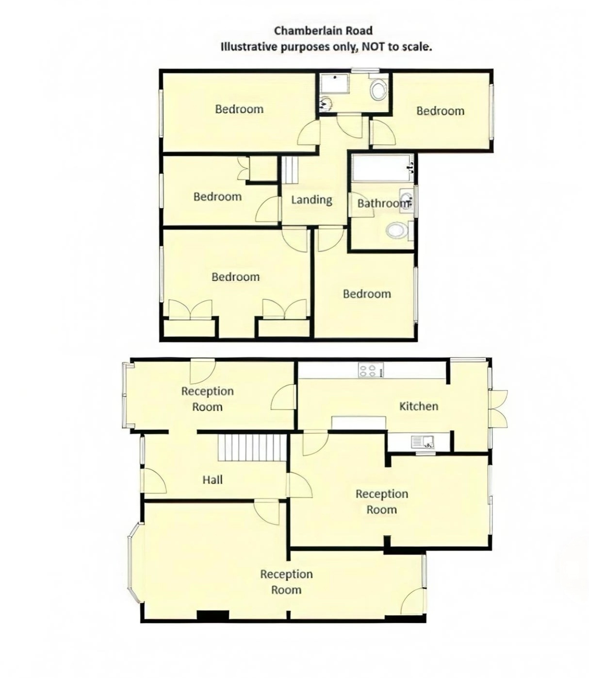 35, Chamberlain Road , Birmingham floorplan