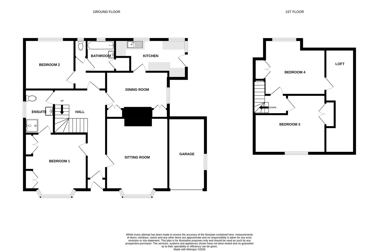 5, Mount Pleasant Road, Newton Abbot floorplan